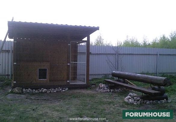 Как построить теплую будку для собаки